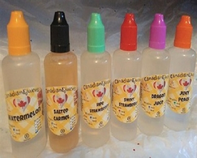 E juice 6 pack of 60ml bottles
